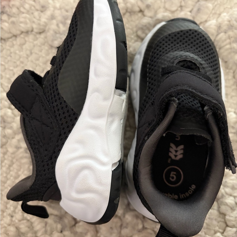 Target Kids Black and White Mesh Sneakers